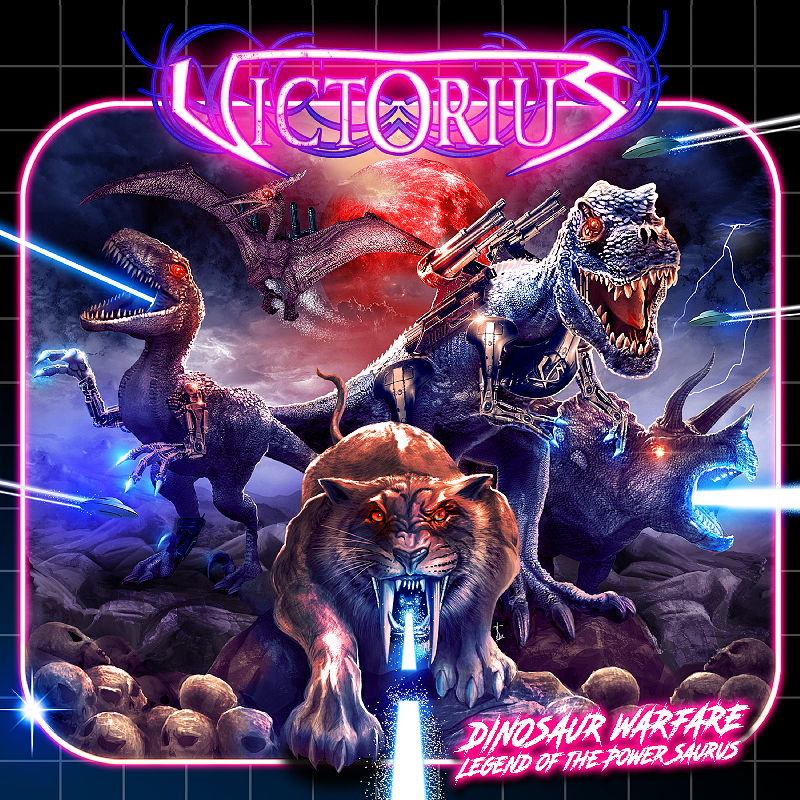 VICTORIUS『Dinosaur Warfare – Legend Of The Power Saurus』国内盤